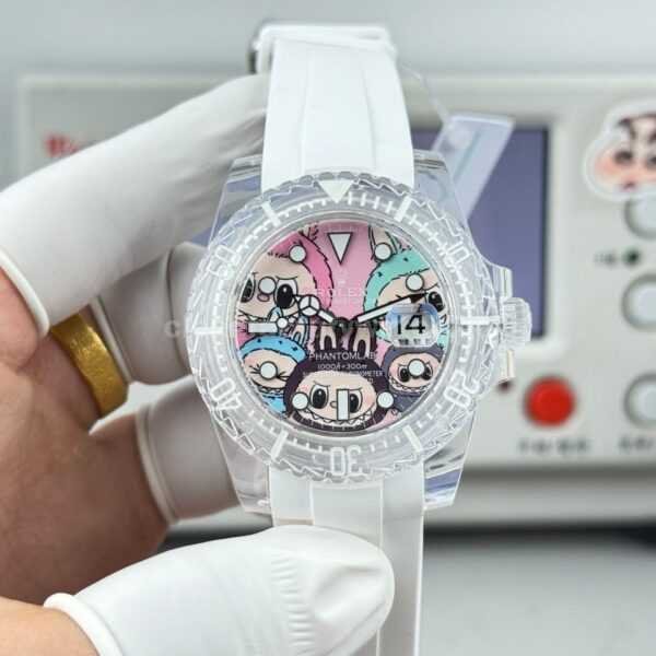 ER Factory Rolex Submariner Phantom Lab 116610 40mm Frosted polycarbonate PMMA Labubu Dial