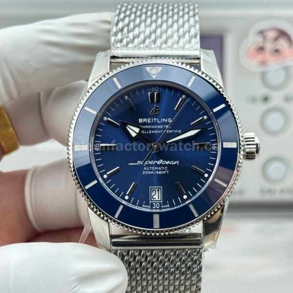 GF Factory Breitling Superocean Heritage ll AB2010 42mm Steel Blue Dial