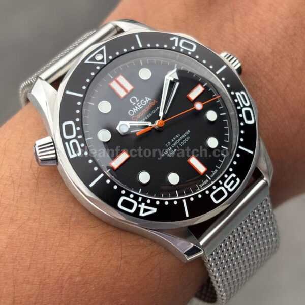 VS Factory Omega Seamaster Diver 300M 210.30.42.20.01.018 42mm Black Dial