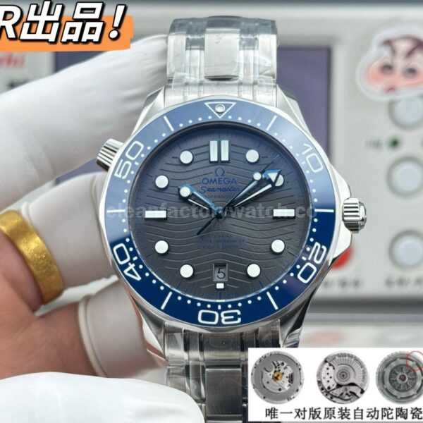 OR Factory Omega Seamaster Diver 300M 210.30.42.20.06.001 42mm Steel Grey Dial