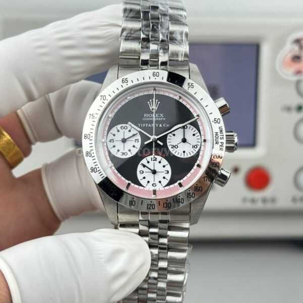 SN Factory Rolex Daytona Tiffany & Co 37mm Full Steel Black Dial