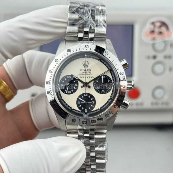SN Factory Rolex Daytona Tiffany & Co 37mm Full Steel White Dial