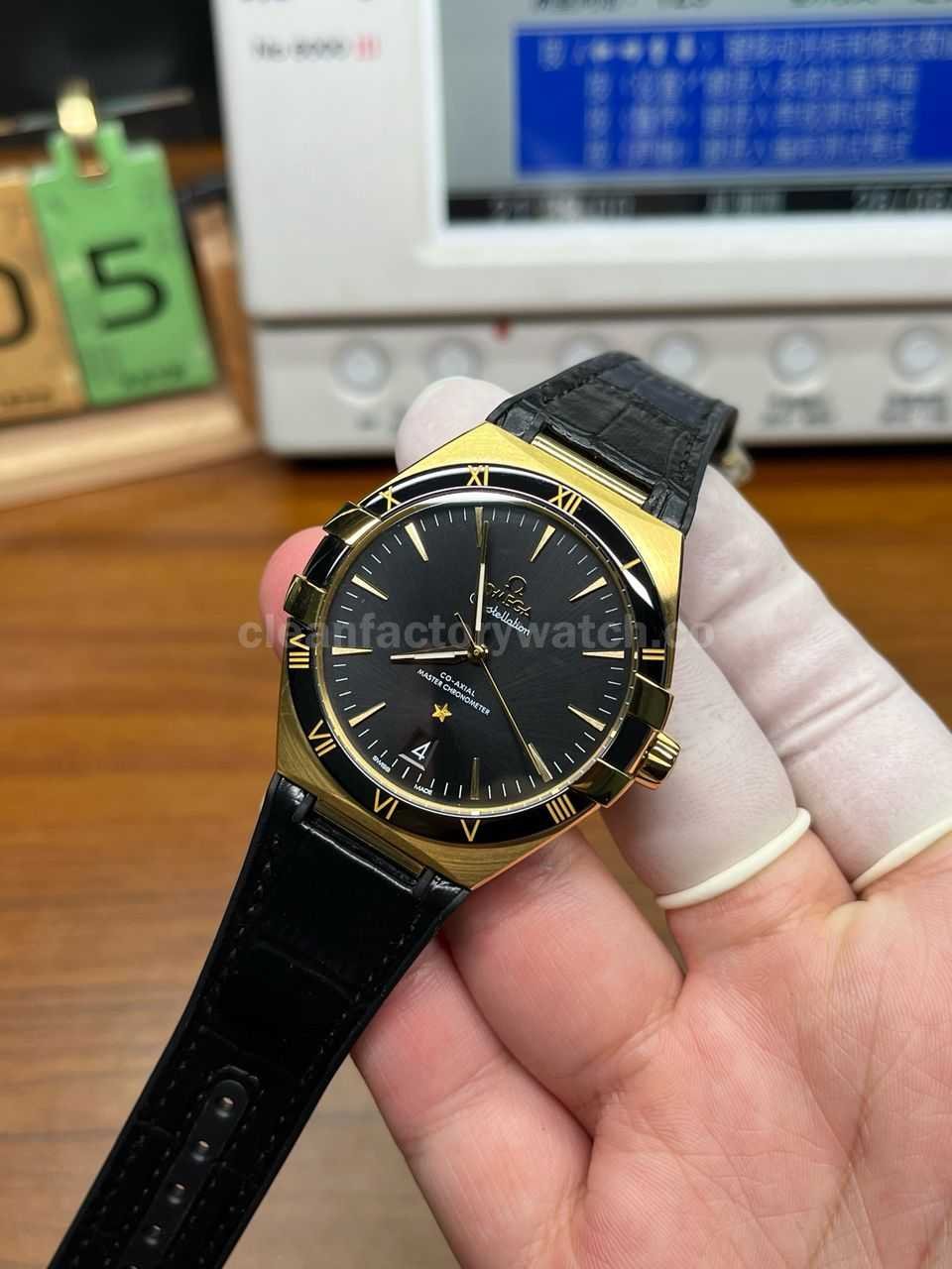 Omega Constellation replica case bracelet dial QC guide