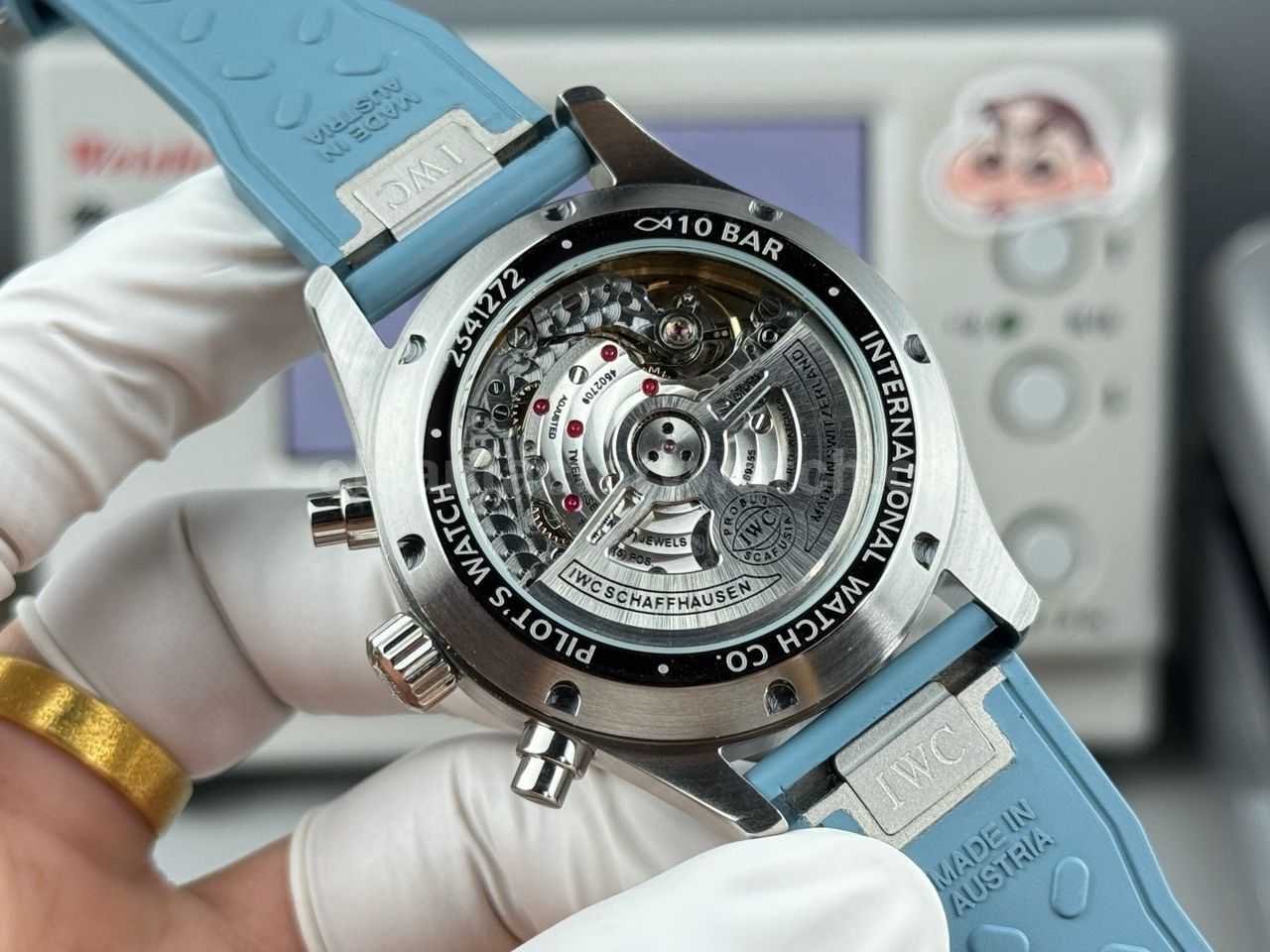 ZF Factory IWC Pilot replica case dial strap QC guide