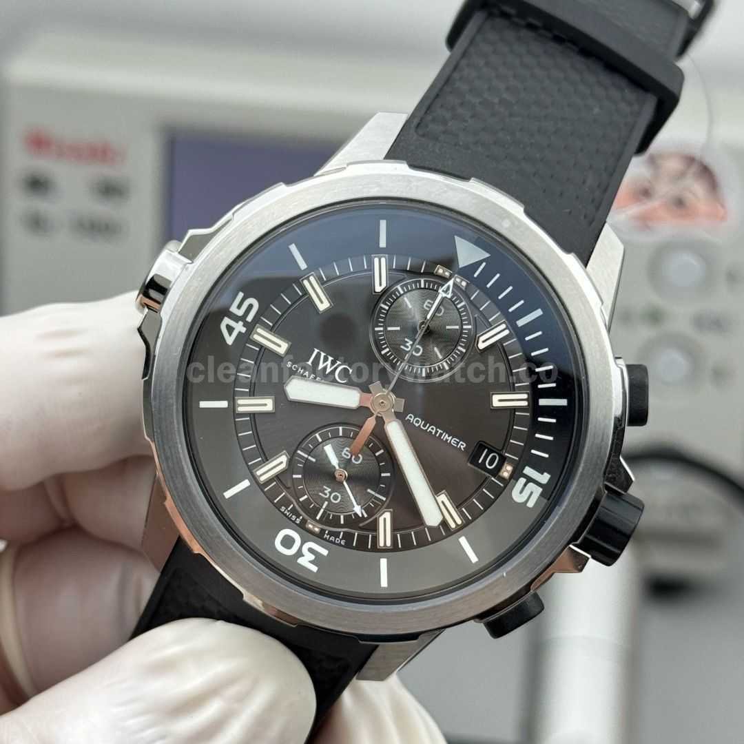 IWC Aquatimer replica bezel case rubber strap QC guide