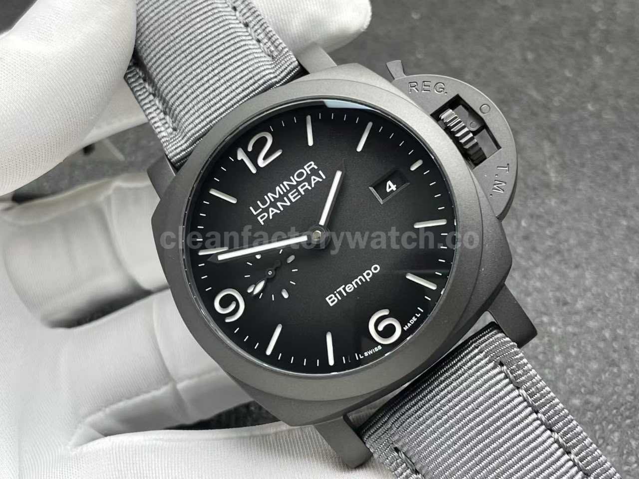 Panerai Radiomir replica cushion case wire lugs QC guide