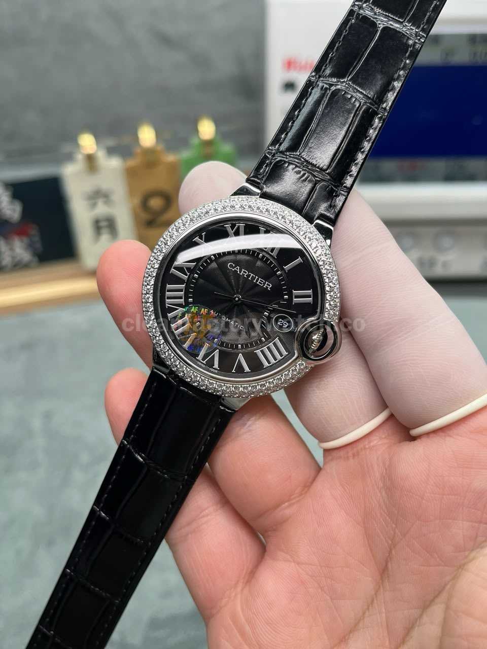 Cartier Santos Tank Ballon Bleu replica comparison
