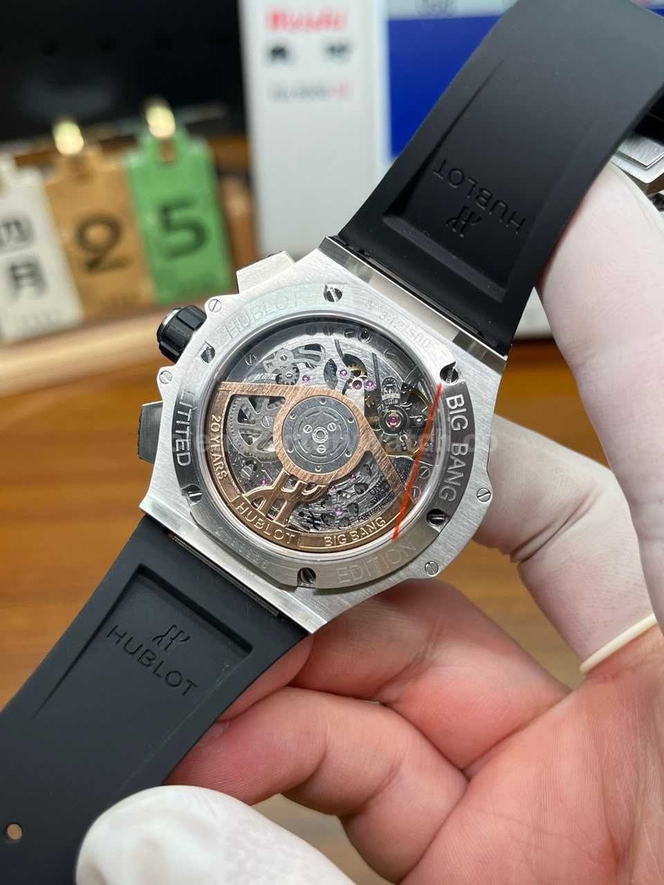 HB Factory Hublot Classic Fusion replica dial bezel screws comparison