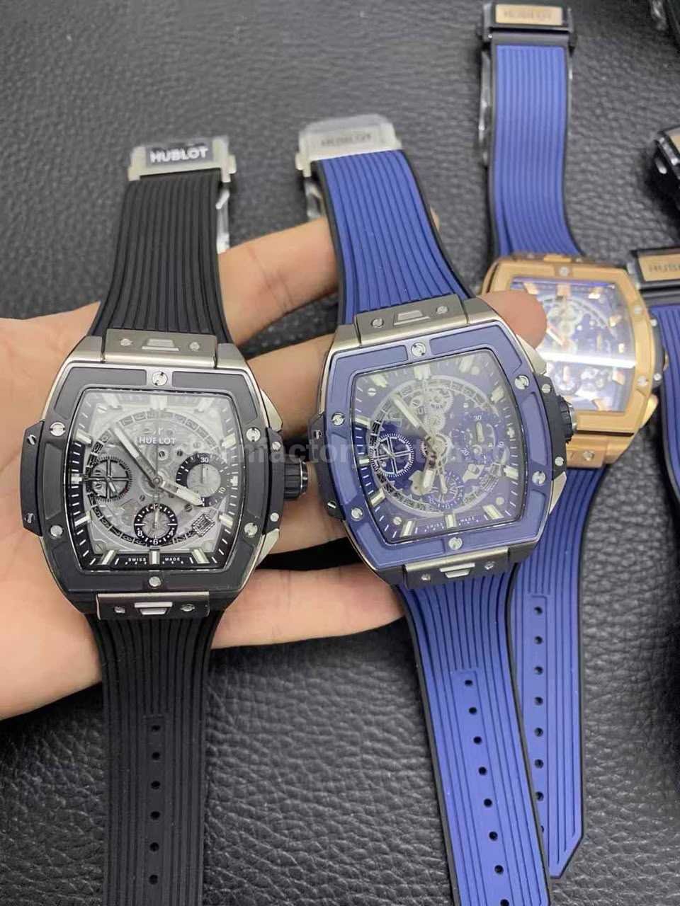 BBF Factory Hublot Spirit of Big Bang replica skeleton dial comparison