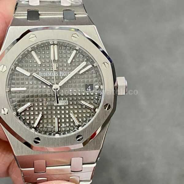 IPF Factory Audemars Piguet Royal Oak 15450ST.OO.1256ST.02 grey dial replica