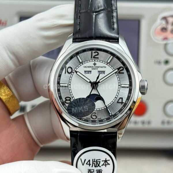 MKS Factory Vacheron Constantin Fiftysix 4000E/000A-B439 silver dial replica