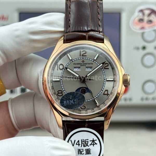 MKS Factory Vacheron Constantin Fiftysix 4000E/000R-B438 silver dial replica