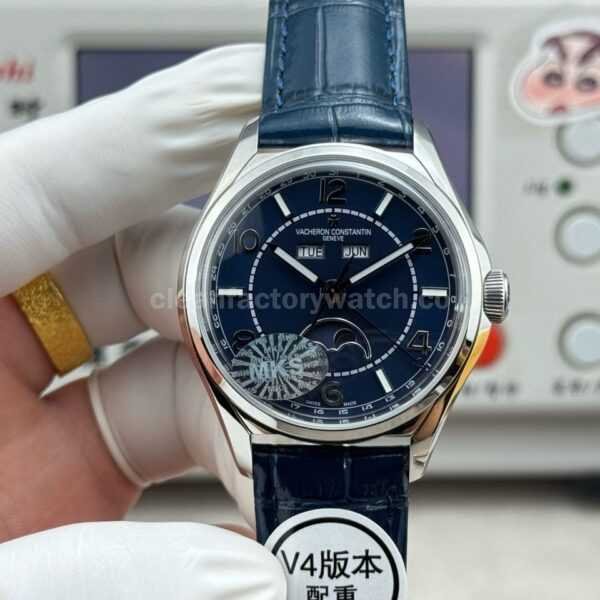 MKS Factory Vacheron Constantin Fiftysix 4000E/000A-B548 blue dial replica