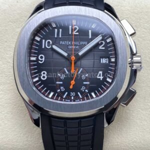 MMA Factory Patek Philippe Aquanaut 5968A-001 orange strap replica