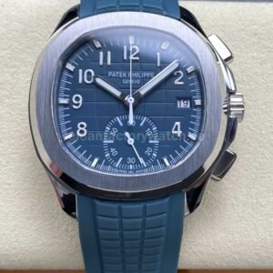 MMA Factory Aquanaut 5968G-001 replica with blue dial and matching rubber strap